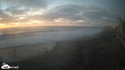 17th St. Del Mar Beach - 4K NW View Live Cam - Oct 9, 2026, 6:47pm PDT