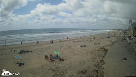 17th St. Del Mar Beach - 4K NW View Live Cam - May 16, 2026, 2:57pm PDT