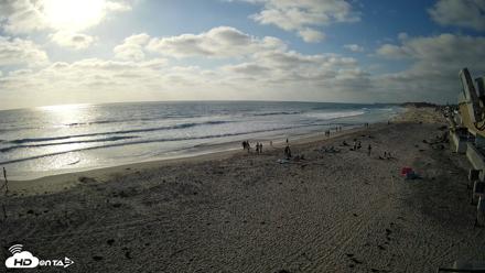17th St. Del Mar Beach - 4K NW View Live Cam - May 22, 2026, 5:51pm PDT