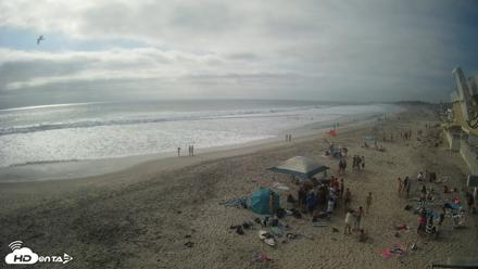 17th St. Del Mar Beach - 4K NW View Live Cam - Jun 5, 2026, 5:05pm PDT