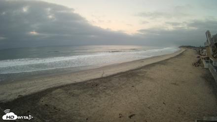 17th St. Del Mar Beach - 4K NW View Live Cam - Sep 14, 2026, 6:32am PDT