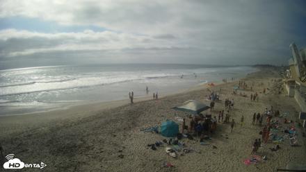 17th St. Del Mar Beach - 4K NW View Live Cam - Jun 5, 2026, 5:06pm PDT