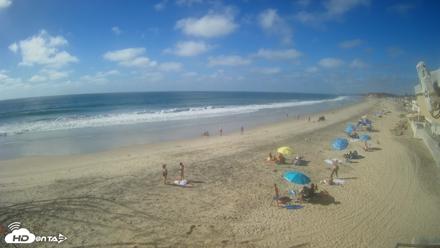 17th St. Del Mar Beach - 4K NW View Live Cam - Sep 28, 2026, 3:30pm PDT