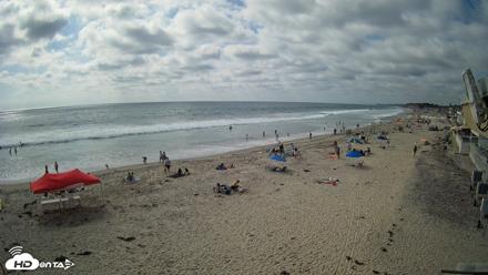 17th St. Del Mar Beach - 4K NW View Live Cam - May 23, 2026, 4:26pm PDT