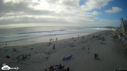 17th St. Del Mar Beach - 4K NW View Live Cam - Jun 28, 2026, 5:16pm PDT
