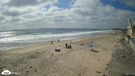 17th St. Del Mar Beach - 4K NW View Live Cam - May 21, 2026, 4:32pm PDT