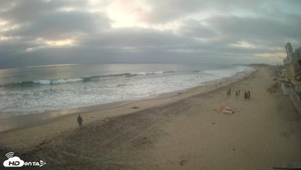 17th St. Del Mar Beach - 4K NW View Live Cam - Sep 23, 2026, 6:38pm PDT