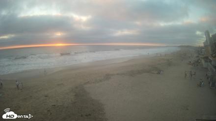 17th St. Del Mar Beach - 4K NW View Live Cam - Jul 7, 2026, 7:49pm PDT