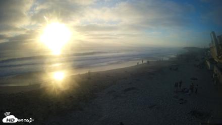 17th St. Del Mar Beach - 4K NW View Live Cam - Jul 8, 2026, 7:30pm PDT