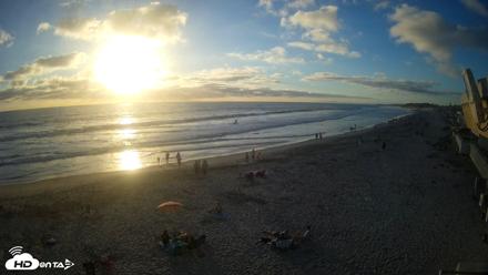 17th St. Del Mar Beach - 4K NW View Live Cam - Jun 21, 2026, 7:24pm PDT