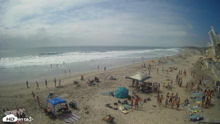 17th St. Del Mar Beach - 4K NW View Live Cam - Jun 5, 2026, 3:27pm PDT