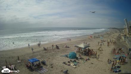17th St. Del Mar Beach - 4K NW View Live Cam - Jun 5, 2026, 3:32pm PDT