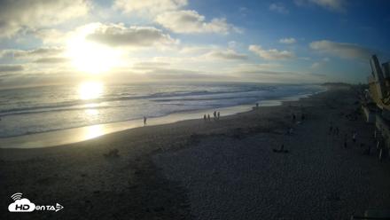 17th St. Del Mar Beach - 4K NW View Live Cam - Jul 7, 2026, 7:11pm PDT