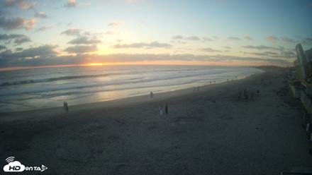 17th St. Del Mar Beach - 4K NW View Live Cam - Jun 20, 2026, 7:54pm PDT