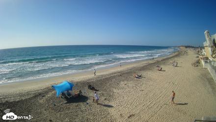 17th St. Del Mar Beach - 4K NW View Live Cam - Sep 16, 2026, 4:07pm PDT