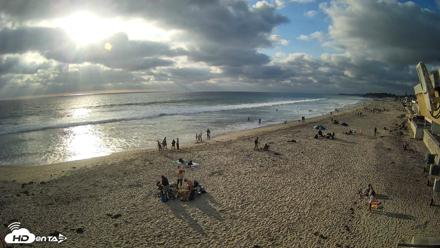 17th St. Del Mar Beach - 4K NW View Live Cam - May 23, 2026, 6:30pm PDT
