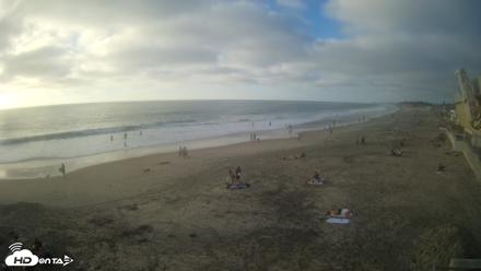 17th St. Del Mar Beach - 4K NW View Live Cam - Oct 9, 2026, 5:22pm PDT