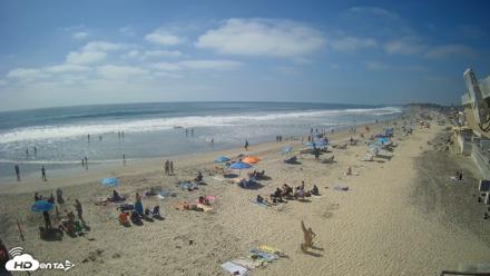 17th St. Del Mar Beach - 4K NW View Live Cam - May 31, 2026, 3:30pm PDT