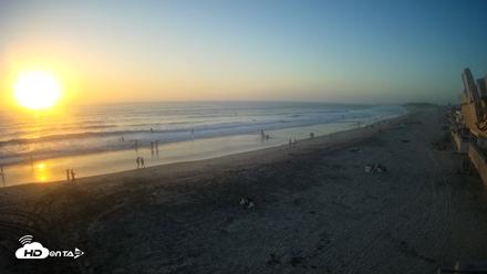 17th St. Del Mar Beach - 4K NW View Live Cam - Sep 11, 2026, 6:51pm PDT