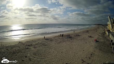 17th St. Del Mar Beach - 4K NW View Live Cam - May 22, 2026, 6:00pm PDT