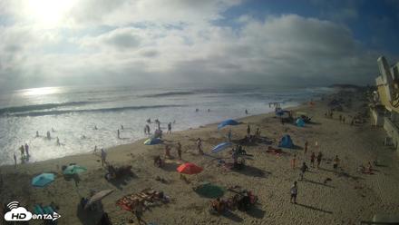 17th St. Del Mar Beach - 4K NW View Live Cam - Jul 26, 2026, 5:45pm PDT