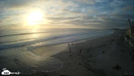 17th St. Del Mar Beach - 4K NW View Live Cam - Jun 11, 2026, 7:27pm PDT