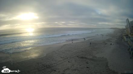 17th St. Del Mar Beach - 4K NW View Live Cam - Jun 10, 2026, 6:59pm PDT