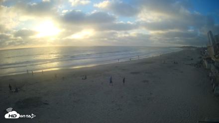 17th St. Del Mar Beach - 4K NW View Live Cam - Jul 5, 2026, 7:28pm PDT