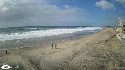 17th St. Del Mar Beach - 4K NW View Live Cam - Oct 11, 2026, 2:35pm PDT
