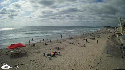 17th St. Del Mar Beach - 4K NW View Live Cam - May 23, 2026, 4:40pm PDT