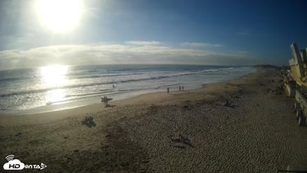 17th St. Del Mar Beach - 4K NW View Live Cam - Jul 7, 2026, 6:23pm PDT