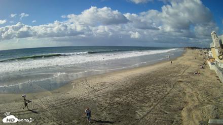 17th St. Del Mar Beach - 4K NW View Live Cam - Oct 12, 2026, 3:37pm PDT
