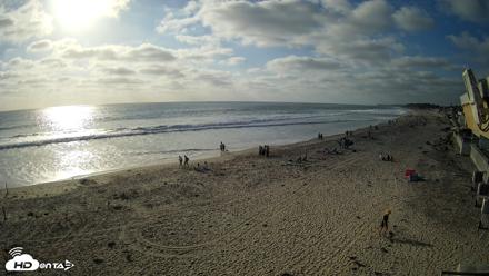 17th St. Del Mar Beach - 4K NW View Live Cam - May 22, 2026, 5:57pm PDT