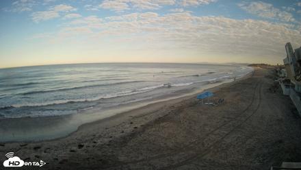 17th St. Del Mar Beach - 4K NW View Live Cam - Oct 6, 2026, 7:55am PDT