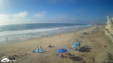 17th St. Del Mar Beach - 4K NW View Live Cam - Oct 8, 2026, 4:08pm PDT