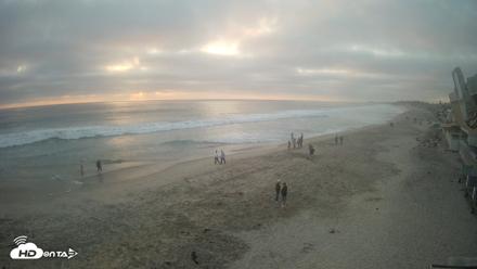 17th St. Del Mar Beach - 4K NW View Live Cam - Jun 9, 2026, 7:45pm PDT