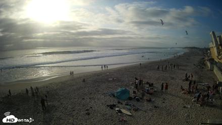 17th St. Del Mar Beach - 4K NW View Live Cam - Jun 5, 2026, 6:34pm PDT