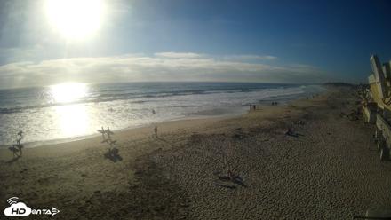 17th St. Del Mar Beach - 4K NW View Live Cam - Jul 7, 2026, 6:22pm PDT