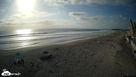 17th St. Del Mar Beach - 4K NW View Live Cam - Jun 4, 2026, 6:16pm PDT