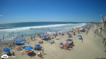 17th St. Del Mar Beach - 4K NW View Live Cam - Jun 21, 2026, 3:17pm PDT