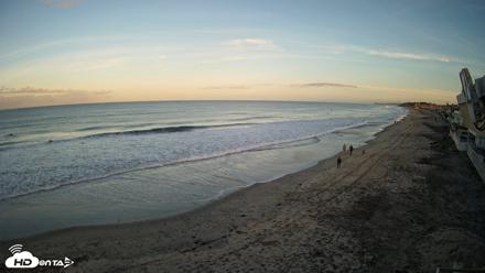 17th St. Del Mar Beach - 4K NW View Live Cam - Oct 28, 2026, 7:30am PDT