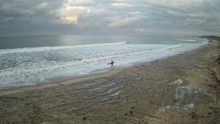 17th St. Del Mar Beach - 4K NW View Live Cam - Nov 5, 2025, 7:02am PST