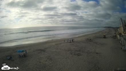 17th St. Del Mar Beach - 4K NW View Live Cam - Jul 1, 2026, 5:56pm PDT