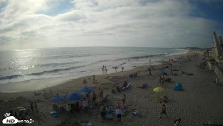 17th St. Del Mar Beach - 4K NW View Live Cam - Jul 10, 2026, 5:27pm PDT