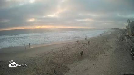 17th St. Del Mar Beach - 4K NW View Live Cam - Jun 9, 2026, 7:41pm PDT