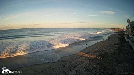 17th St. Del Mar Beach - 4K NW View Live Cam - Oct 28, 2026, 7:54am PDT