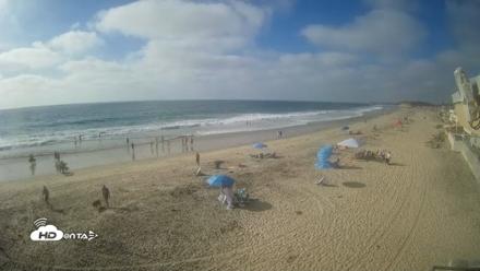 17th St. Del Mar Beach - 4K NW View Live Cam - Sep 25, 2026, 4:15pm PDT