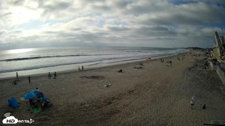 17th St. Del Mar Beach - 4K NW View Live Cam - May 9, 2026, 5:39pm PDT