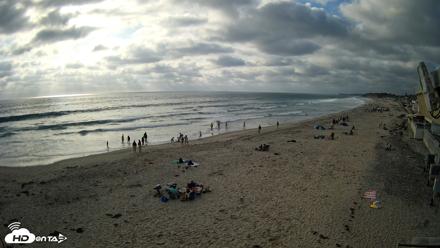17th St. Del Mar Beach - 4K NW View Live Cam - May 23, 2026, 5:58pm PDT