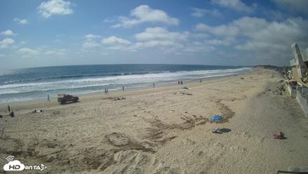 17th St. Del Mar Beach - 4K NW View Live Cam - May 15, 2026, 3:48pm PDT